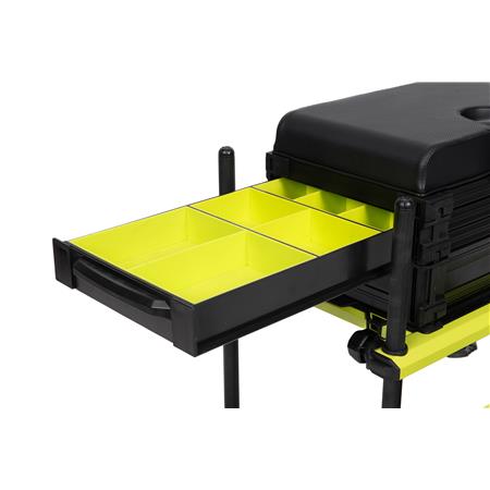 STATION FOX MATRIX F25 PRO SEATBOX - LIME EDITION