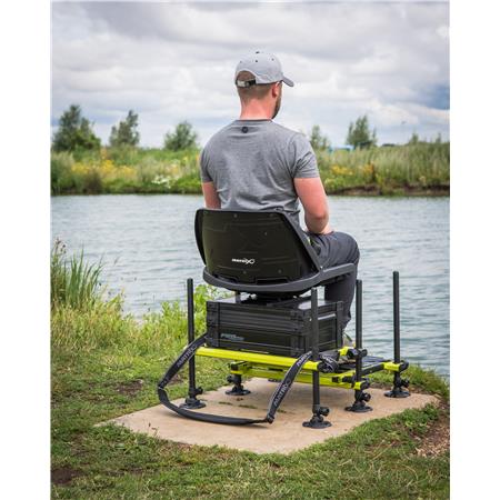STATION FOX MATRIX F25 PRO SWIVEL SEATBOX - LIME EDITION