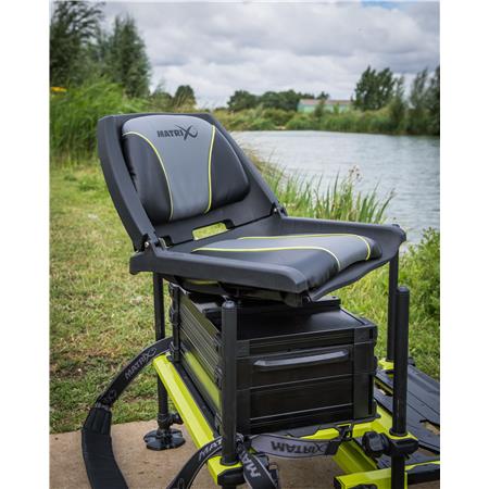 STATION FOX MATRIX F25 PRO SWIVEL SEATBOX - LIME EDITION