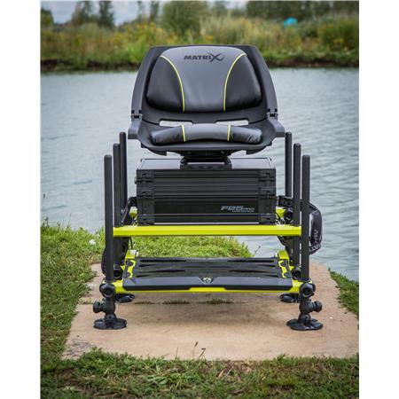 STATION FOX MATRIX F25 PRO SWIVEL SEATBOX - LIME EDITION