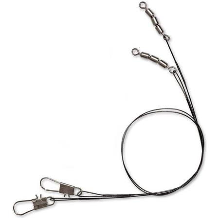 Steel Leader Zebco Trophy 1X7 Rolling - Pack Of 2