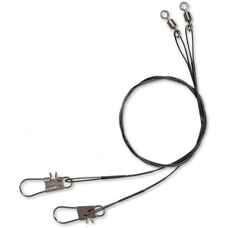 Steel Leader Zebco Trophy 1X7 Standard - Pack Of 2