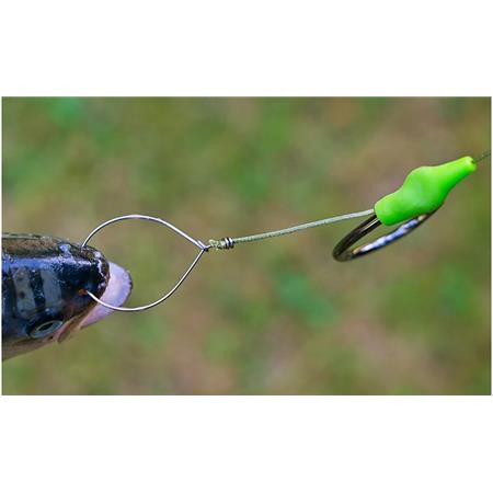 STEEL RING ZECK FOR LIVE BAIT BAITFISH CLIP HAIR-RIG