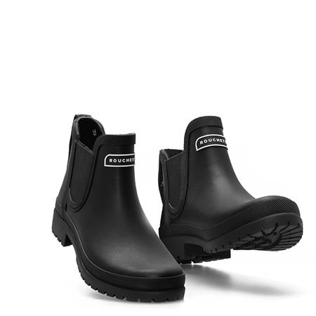 STIEFELETTEN DAMEN - SCHWARZ ROUCHETTE CITIES - NOIR