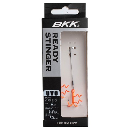 STINGER BKK ASSIST SPEAR UVO STINGER - 7X7 WIRE ZANDER
