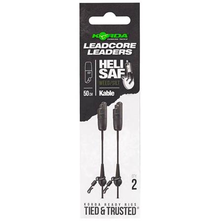 Στήσιμο Τύπου Helicopter Korda Kable Leadcore Leader Heli Safe