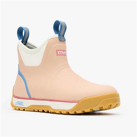 STIVALI DONNA XTRATUF WMNS ANKLE DECK BOOT ICE RUBBER - ROSA MOGANO