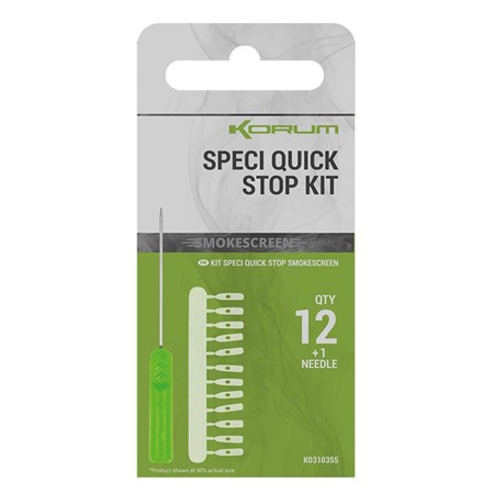 Stop Appâts Korum Smokescreen Speci
 Quick Stop Kit