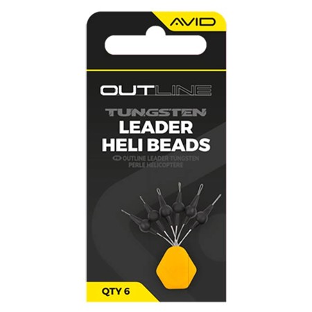 Stop Float Avid Carp Outline Tungsten Leader Heli Beads