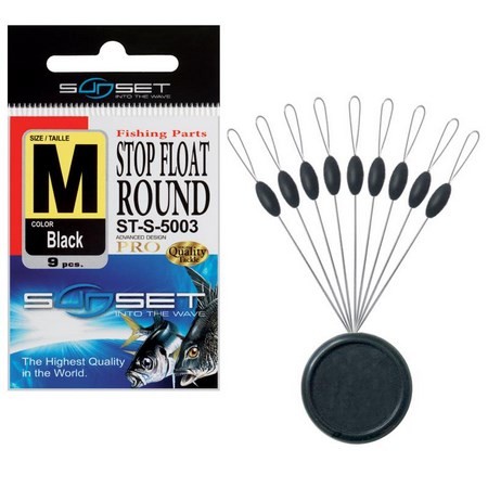 Stop Float Sunset Round St-S-5003 - Paquete De 9
