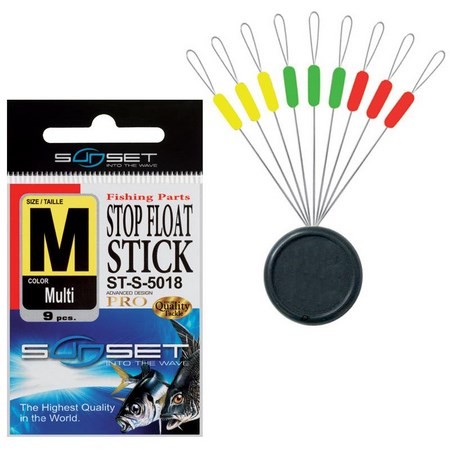 Stoper Spławikowy Sunset Stick Multi St-S-5018 - Pack De 9