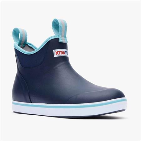 STØVLER TIL KVINDER XTRATUF WMNS ANKLE DECK BOOT - MARINEBLÅ