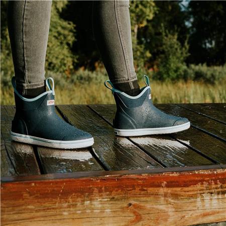 STØVLER TIL KVINDER XTRATUF WMNS ANKLE DECK BOOT - MARINEBLÅ