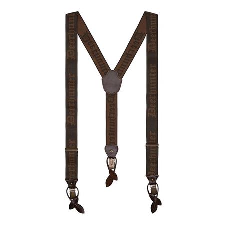 Straps Deerhunter Combi Braces Button And Clips Brown