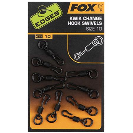 Στριφτάρι Fox Kwik Change Hook Swivels