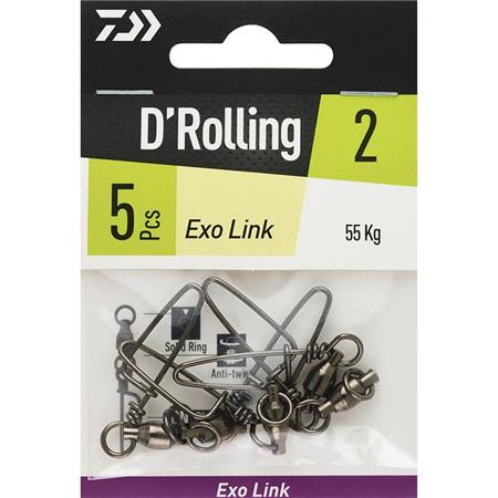 Στριφτάρι Με Κλιπ Daiwa Exo Link