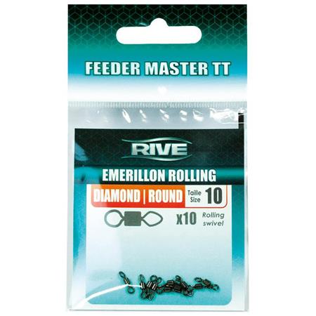 Στριφτάρι Rive Rolling Diamond Round Feeder Master Tt - Paketo 10