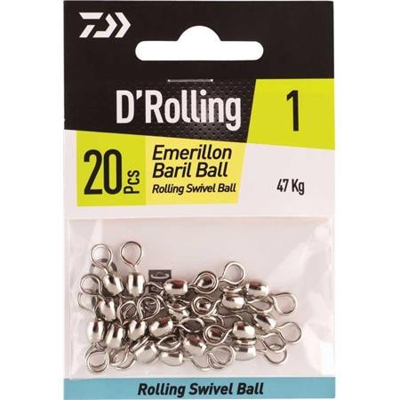 Στριφτάρι Βαρελάκι Daiwa Ball - Paketo 20