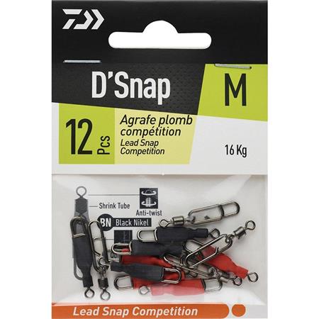 Στρίφτησ Με Αγκράφα Daiwa D'snap Βαρίδι Αγώνων