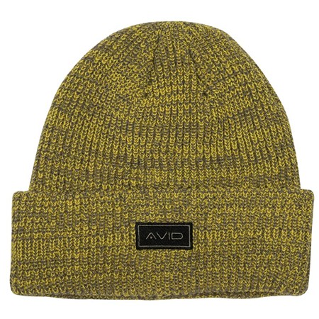 Strikhue Avid Carp Marl Knit Beanie - Gul