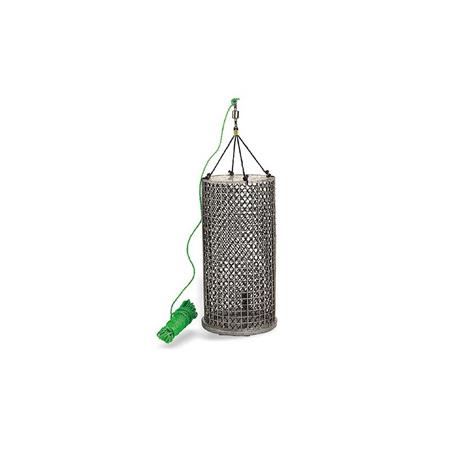 Στρογγυλό Καλάθι Inox Seanox Pm