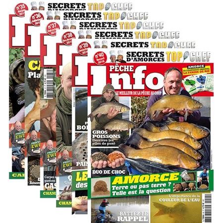 Subscription Magazine Info Peche 1 Year
