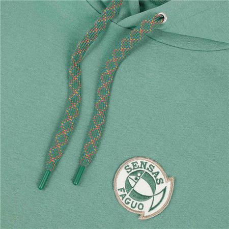 SUDADERA CON CAPUCHA PARA HOMBRE SENSAS FAGUO DIRAC - VERT