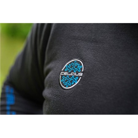 SUDADERA CON CREMALLERA PARA HOMBRE PRESTON INNOVATIONS CELCIUS HOODIE - NEGRO