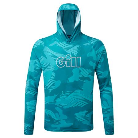 SUDADERA DE HOMBRE GILL À CAPUCHE XPEL TEC HOODIE - POOL CAMO