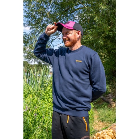 SUDADERA DE HOMBRE GURU PATCH CREWNECK - NAVY