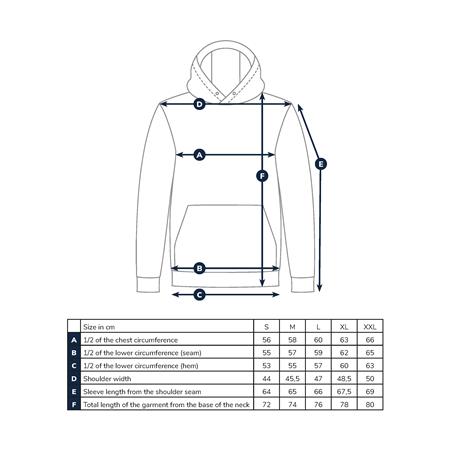 SUDADERA HOMBRE ADVENTER & FISHING GOLDEM - CAQUI