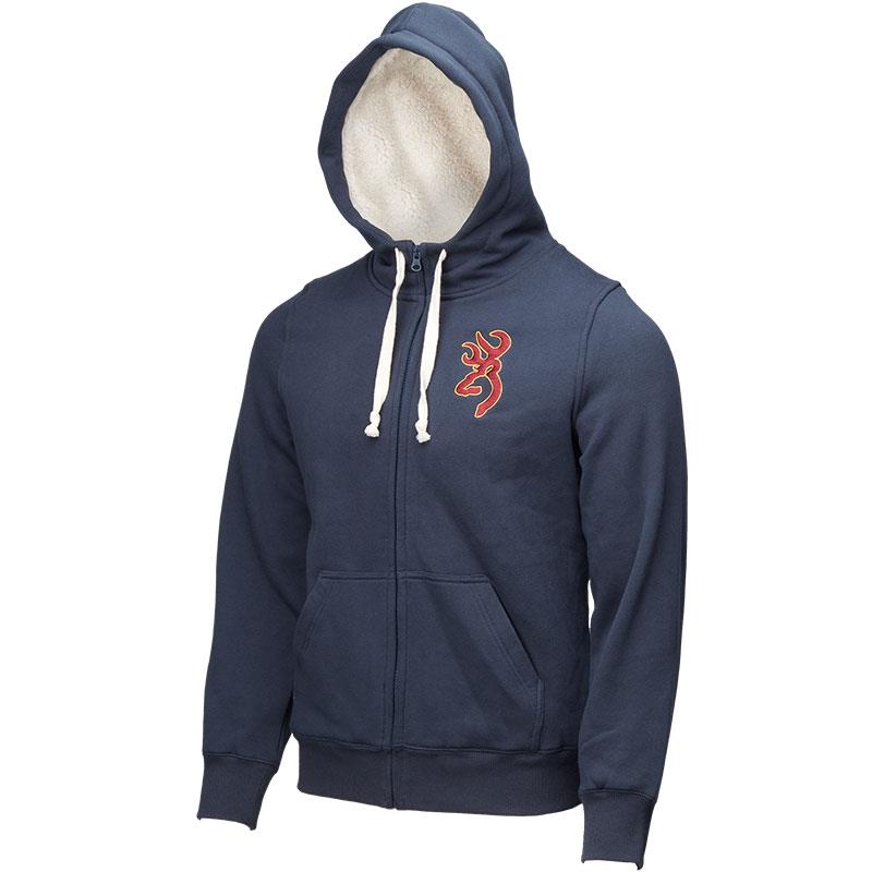Sudadera hombre browning snapshot warm - azul
