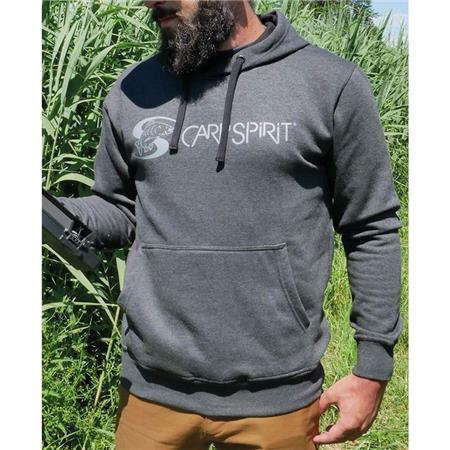Sudadera Hombre Carp Spirit - Gris