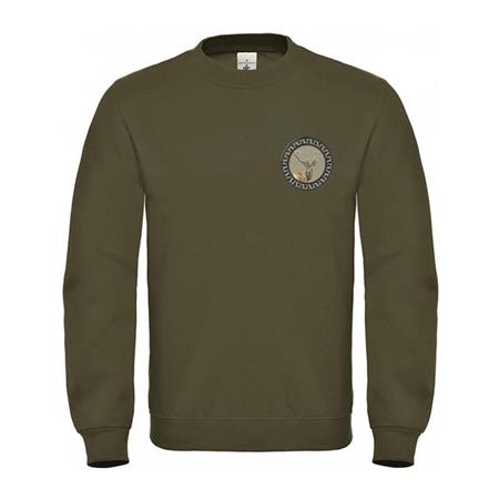 SUDADERA HOMBRE CIERVO - KAKI BARTAVEL CERF - KAKI