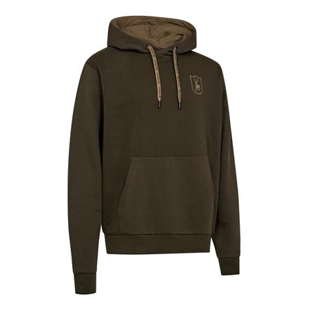 Sudadera Hombre Deerhunter Logo Hoodie - Fallen Leaf