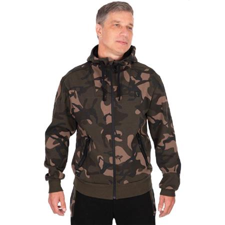 Sudadera Hombre Fox Full Zip Premium 310 Hoodie - Camo