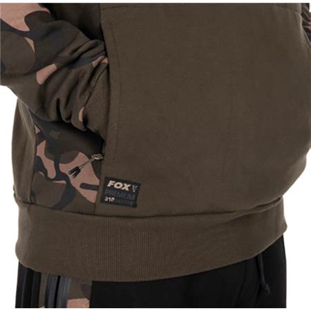 SUDADERA HOMBRE FOX PULLOVER PREMIUM 310 HOODIE - KAKI/CAMO
