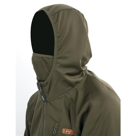 SUDADERA HOMBRE HART STILK-HXT HOODIE - OLIVE FONCÉ