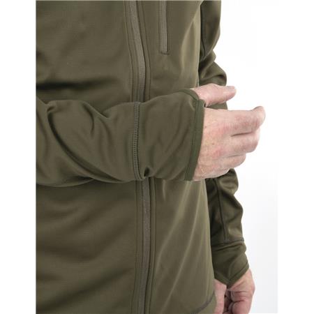 SUDADERA HOMBRE HART STILK-HXT HOODIE - OLIVE FONCÉ