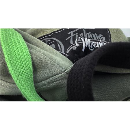 SUDADERA HOMBRE HOT SPOT DESIGN HOODIE CARPFISHING MANIA - VERT