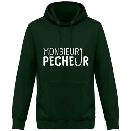 Sudadera Hombre Monsieur Pêcheur - Bottle Green