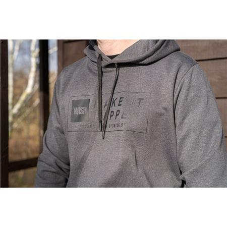 SUDADERA HOMBRE NASH MAKE IT HAPPEN COORDINATES - GRIS