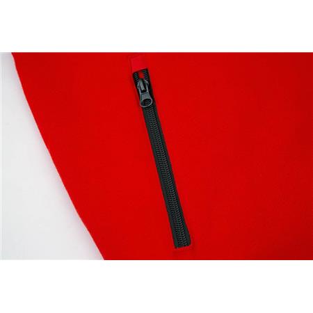 SUDADERA HOMBRE - NEGRO/GRIS OSCURO JASPEADO ROJO NYTRO ZIPPED HOODY TRI-COLOR - BLACK/DARK MARL GREY RED