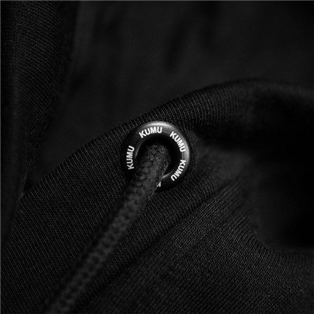 SUDADERA HOMBRE - NEGRO KUMU LOTUS HOODIE
