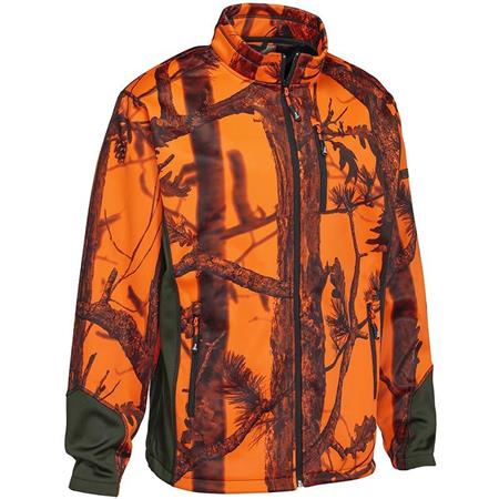 Sudadera Hombre Percussion Zippé - Ghost Camo Blaze