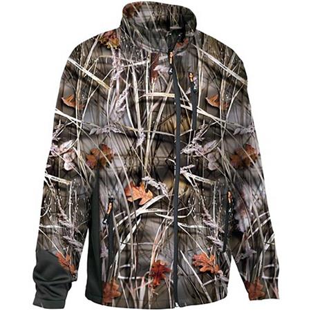 Sudadera Hombre Percussion Zippé - Ghost Camo Wet
