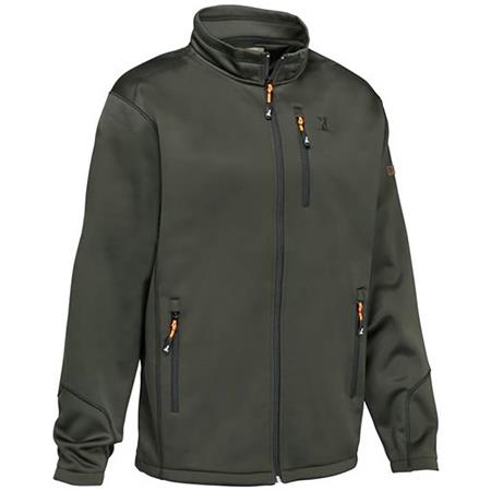 Sudadera Hombre Percussion Zippé - Kaki