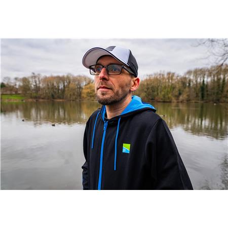 SUDADERA HOMBRE PRESTON INNOVATIONS PRO ZIP HOODIE - NOIR