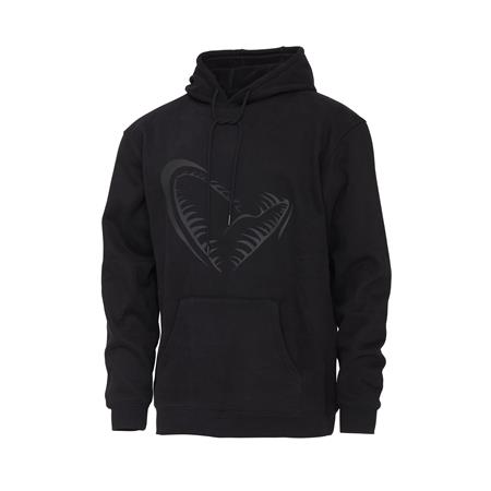 Sudadera Hombre Savage Gear Jaw Hoodie - Negro