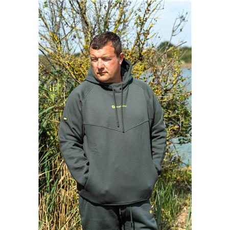 SUDADERA HOMBRE TÉRMICA - VERDE RIDGE MONKEY APEAREL THERMAPRO HEAVYWEIGHT THERMIQUE - GREEN